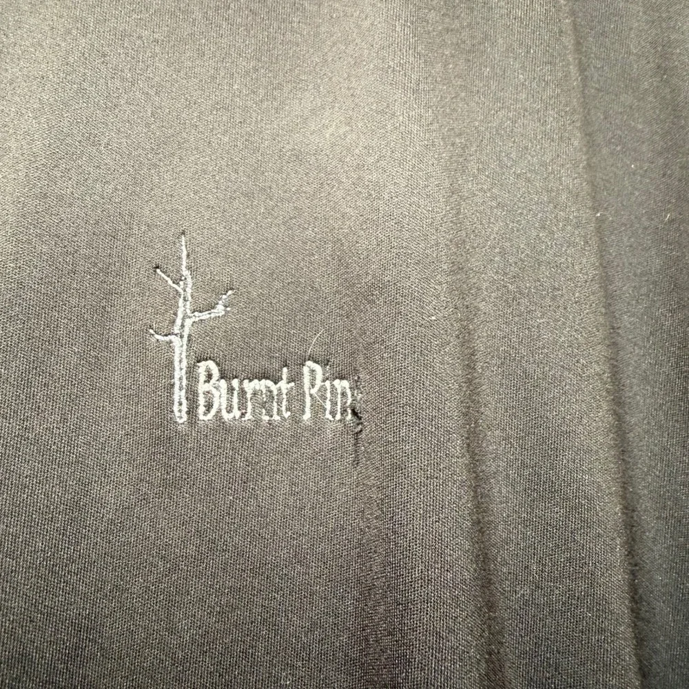FootJoy DryJoys Vest Mens XL‎ Black Excellent Burnt Pine Embroidered Full Zip